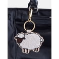 thumbnail image 3 of Free Assembly Women's Beaded Sheep Bag Charm, White, 3 of 3