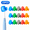 B-15PCS, variant on RYLZX 15Pack Travel Toothbrush Head Covers Toothbrush Protector Cap Brush Pod Case Protective Portable Plastic Clip for Household Travel Camping Bathroom School Business