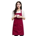 thumbnail image 1 of Apron Sleeve Protective Wear for Kitchen Chefs Utility Pockets Durable Canvas Apron for Cooking Baking Dining & Bar, 1 of 2