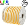 thumbnail image 2 of Novelty Lights LED Neon Flex Rope Light Spool, Amber, 150', Custom Cuttable, 5/8" Diameter,  120 Volt, 2 of 4