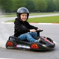 thumbnail image 3 of fukursul 360 Degree Electric Drift Go Kart with Brushless Motor, High/Low Speed, LED Lights, Music, 3-Speed Adjustable, 3 of 8