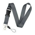 thumbnail image 1 of CUITING Lanyards for Id Badges Polyester Lanyards for Keys Simple Lanyard with Id Holder Yellow, 1 of 3
