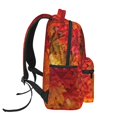 thumbnail image 3 of Wukai Autumn Leaf Laptop Backpack Casual Travel Backpack Large School Bag for College, Business,Travel-One Size, 3 of 5