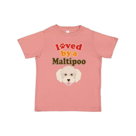

Inktastic Maltipoo Dog Gift Poodle Maltese Gift Toddler Boy or Toddler Girl T-Shirt
