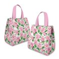 thumbnail image 2 of Pioneer Flower Floral Print Pattern Insulated Lunch Bag for Women & Adults,Large Portable Soft Cooler Lunch Bag,Thermal Food Storage Tote with Pearl Cotton,8.66L,8.75x5.75x9.5 Inch, 2 of 6