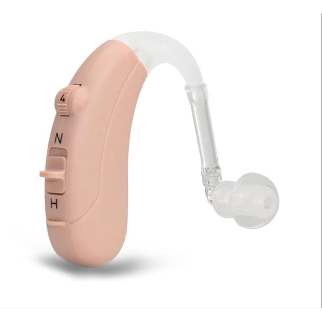 Amplificador de sonido personal Active Audio, audífono, 2 programas, mejora del habla y el lenguaje, cancelación de ruido de fondo, diseño invisible detrás de la oreja
