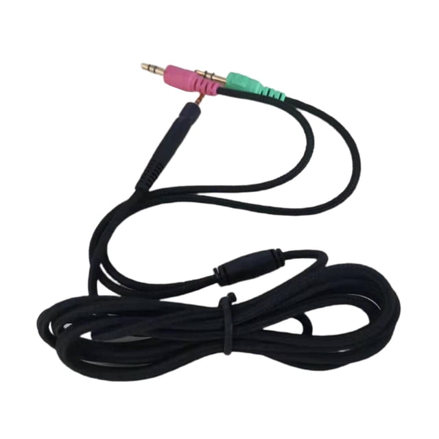 funtasica 3.5mm Audio Headph Splitter Replacement Connector AUX Cable Adapter Extension for PC with Switch