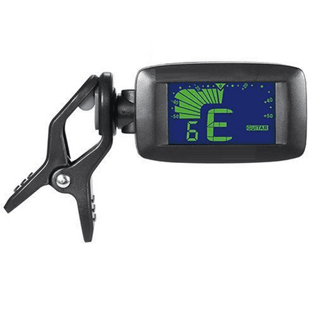 Chromatic Bass Scales - Black Chromatic Clip-On Electric Tuner for Guitar, Bass, Ukulele, Banjo, Violin And much more