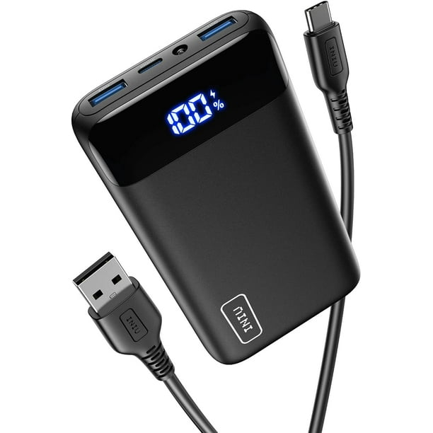 INIU Power Bank, 22.5W PD3.0 QC4.0 20000mAh USB C Portable Charger, Fast  Charge Display y Pack 