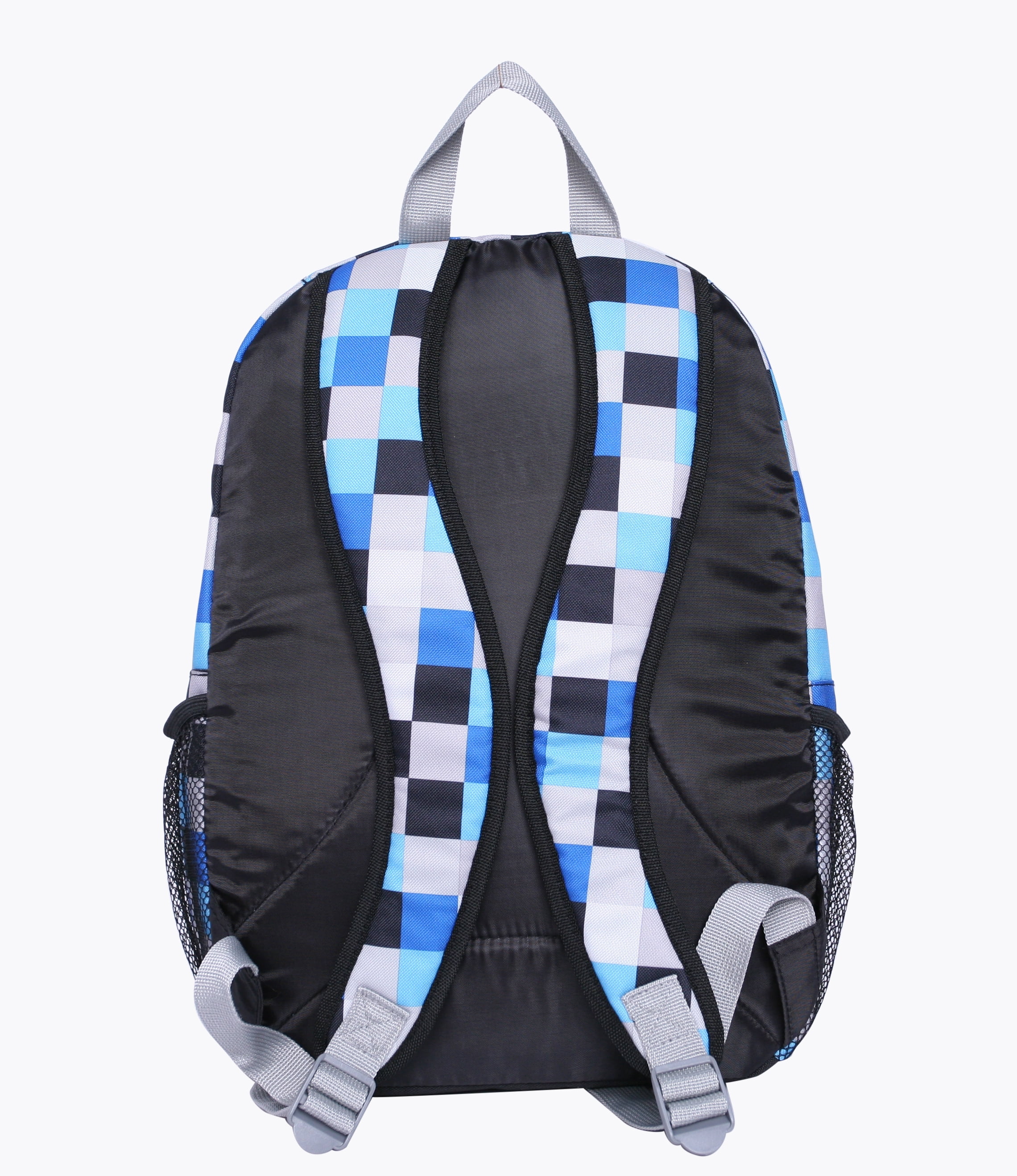 Crckt Kids 15" Backpack, Blue Grid