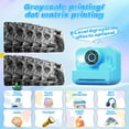thumbnail image 6 of JoyStone Kids Camera Instant Print with Printing Paper and 32G TF Card, Selfie Camera with Color Pens, Cute Photo Album and Stickers, Gift for Kids Aged 3-12, Blue, 6 of 10