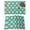 Green, variant on Brown Floral Placemats Set of 12, Spring Flowers Modern Abstract Art Farmhouse Placemats for Dining Table, Place Mats for Kitchen Tabletop, Waterproof Wipeable Dining Table Mats Set