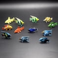 thumbnail image 3 of BRIGHTFUFU 12pcs mini océano animal tropical peces figura modelo preescolar niños juguetes educativos, 3 of 8