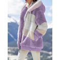 thumbnail image 1 of FOLUNSI Veste à Capuche Zippée en Peluche Chaude d'Hiver pour Femmes Grande Taille, 1 of 2