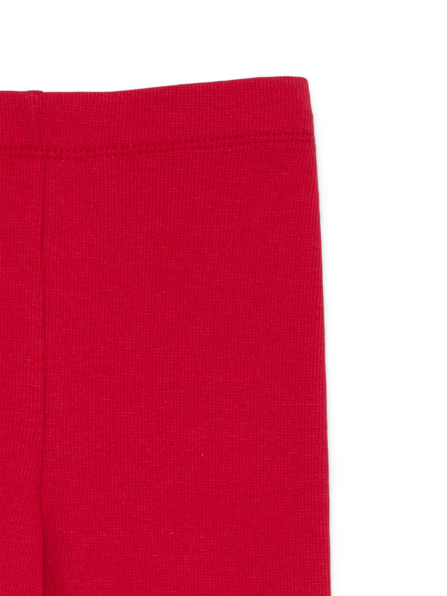 Garanimals Toddler Girls Holiday Ribbed Flare Pants, Sizes 18M-5T