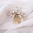 thumbnail image 5 of Crystal Bride Wedding Hair Comb Bridal Hair Pieces Hair Accessories for Women and Girls, 5 of 5