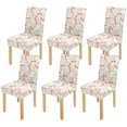 thumbnail image 1 of Funda protectora ABPHQTO para silla elástica con flores vintage juego de 6, 1 of 4