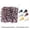 Coffee, variant on Washcloth Loofah Combo, Bath Loofah Sponge with Drawstring, Exfoliation Mesh Shower Puff Ball for Body Wash Cleansing and Smooth Skin Pink