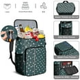 thumbnail image 5 of Travel Cooler Bag - DarkGreen Dinosaurs Pattern Camping Beer Cooler Backpack with Bottle Opener- Waterproof Insulated Picnic Backpacks - Cooler Bag for Beach, 5 of 6
