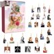 thumbnail image 2 of Novelty Toys Clearance Christmas Advent Countdown Decoration 24 Pieces Gift Christmas Acrylic Decoration And Keychain Surprise Christmas Favorites Countdown, 2 of 7