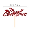 thumbnail image 3 of Xihbxyly La Oferta de Hoy Decoración de Pastel de Postre Navideño Decoración de Mesa de Postres Complementario de Pastel de Árbol de Navidad Suministros para Fiestas, 3 of 6