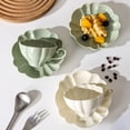 thumbnail image 4 of Taza de café de cerámica color crema, taza de color sólido de aspecto alto, taza de té de la tarde, taza de leche para oficina, taza de desayuno, 4 of 5