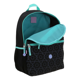thumbnail image 5 of Mochila Grande Escolar Happy Girl  Malubero Negro Verde, 5 of 5