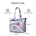 thumbnail image 4 of 22 Inch Oversized Travel Bag Lightweight Canvas Weekender Duffel with Multi Pockets, Animal Print, 4 of 5