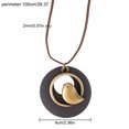 thumbnail image 3 of Collier Long Oiseau Rétro Style Ethnique Collier Collier Long Pendentif Collier, 3 of 10