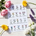 thumbnail image 2 of UCEI Birth Month Flower Stickers 24 Pack UV DTF Transfer Decals Waterproof for Glass Mugs JarsSticker Decals DIY Tumbler Coffee Mug Water Bottle Decorations Gift for Women, 2 of 7