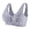 A-Grey17, variant on Daisy Bras For Older Women Front Closure Wireless Push Up Comfortable Bras Soft Everyday Wear Wirefree Sleep Bralettes