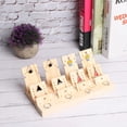 thumbnail image 4 of Soporte de joyería, aretes de madera, bandeja de exhibición de pendientes, tablero de exhibición de pendientes, acabado de lujo, 4 of 8
