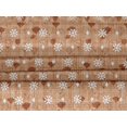 thumbnail image 4 of oneOone Velvet Peach Fabric Floral & Texture Craft Projects Decor Fabric Printed By The Yard 58 Inch Wide, 4 of 5