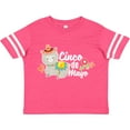 thumbnail image 3 of Inktastic Cinco De Mayo with Llama and Flower Boys or Girls Toddler T-Shirt, 3 of 5