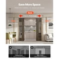 thumbnail image 2 of KFFKFF Pocket Door Frame Kit for 48-72 in Wide and 80 in High Doors, Features Two-Way Soft Close Mechanism, Smooth and Quiet Sliding, Simple Installation, Made of Wood and Galvanized Steel, 2 of 9