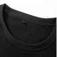 thumbnail image 5 of qolati Mens Crewneck Sweatshirts Polar Fleece Long Sleeve Pullover Sweater Casual Athletic Soild Color Workout Running Sweat Shrits Sizes S-3XL, 5 of 6