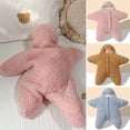 thumbnail image 2 of Ropa de invierno PinkBaby de 90cm, pijama de estrella paya, mono de bebé, bonito traje de gateo, saco de dormir, pijamas para niños pequeños esquí esquí Gafas de esquí, 2 of 5