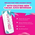 Cacao Juice Drinks - All-Natural Healthy Energy, Antioxidants, Minerals ...