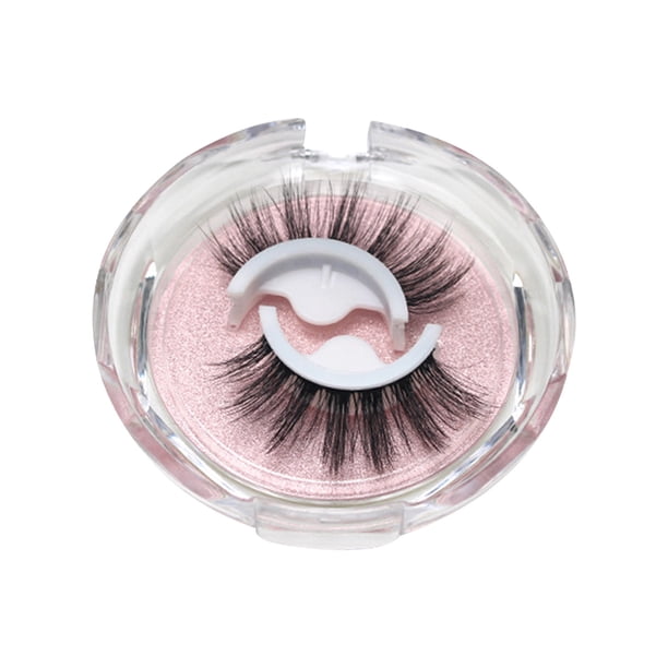Pestañas autoadhesivas reutilizables sin pegamento, pestañas postizas naturales, pestañas largas y finas, paquete de pestañas de extensión, maquillaje, pestañas gruesas, suaves