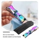 thumbnail image 2 of Toenail Carreras anti-splash Nail Trimmer Pedicure Trimming Scissor Manicure Gadget Muerto piel de acero inoxidable Removedor de cutícula colorido Yuarrent CE001197-03B, 2 of 7