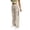 Beige*, variant on RUTAYY Women's Cargo Pants High Waist Casual Loose Fit with Pocket Comfortable Daily Wear Long Streetwear Relaxed Holiday Trousers