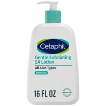 Cetaphil Gentle Exfoliating SA Lotion, Lightweight Moisturizer for All Skin Types, 16 fl oz