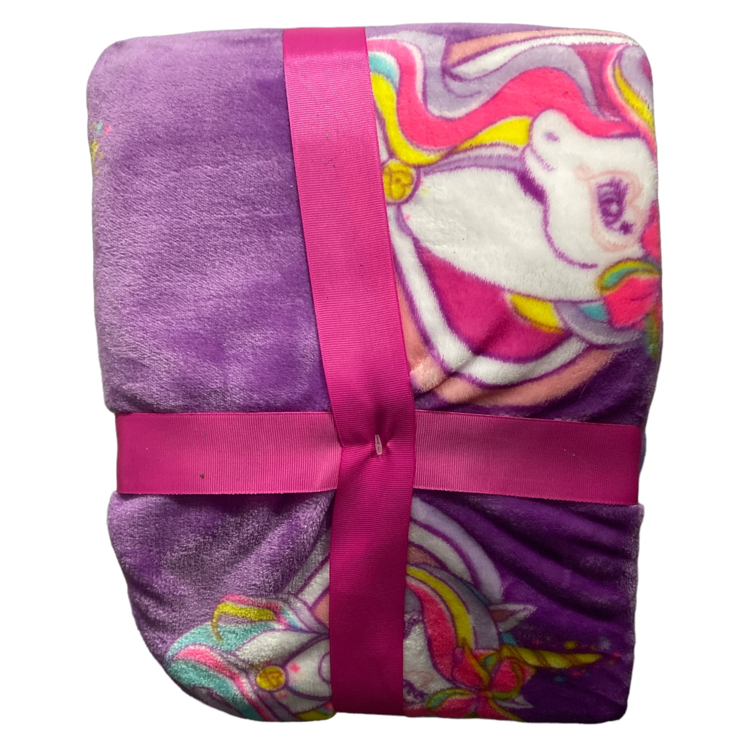 Jojo Siwa Unicorn Rainbow 3 Piece Travel Set Blanket Pillow Mask Walmart