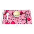 thumbnail image 2 of Kirby Placemats Set of 4, 12x18 Inch Table Mats for Party Kitchen Dining Decoration Place Mats, 2 of 8