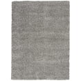 thumbnail image 3 of Nourison Ashland Solid Shag Marble Grey 5'3" x 7'3" Area Rug, (5' x 7'), 3 of 10