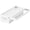 White, variant on Adpan Foldable Kitchen Sink Caddy, Stainless Steel Sponge Holder with Drainage Holes, Over Sink Organizer for Sponge, Soap, Brush, Dish Cloth And Rag, Grey