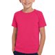 thumbnail image 1 of Camisetas para Niños, Camisetas Casuales de Cuello Redondo y Manga Corta para la Escuela, Activas, de Color Sólido, Tops de Verano, Rosa, 7 Años, 1 of 8