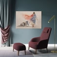 thumbnail image 4 of Jesus And Woman Wall Art Woman Touching The Hem of Jesus' Garment Poster Bible Canvas Print Wall Art Poster Gifts Bedroom Prints Home Decor Hanging Picture Canvas Painting Posters 24x36inch(60x90cm), 4 of 6