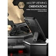 thumbnail image 4 of Poetic Revolution Case for Moto G Power 5G 2024 [Not Fit 2023 Version], [Slide Camera Cover], Full-Body Shockproof Cover with Kickstand and Built-in-Screen Protector, Black, 4 of 5