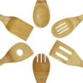 thumbnail image 2 of Oceanstar Design KT1286 6-Piece Bamboo Cooking Utensil Set, 2 of 2